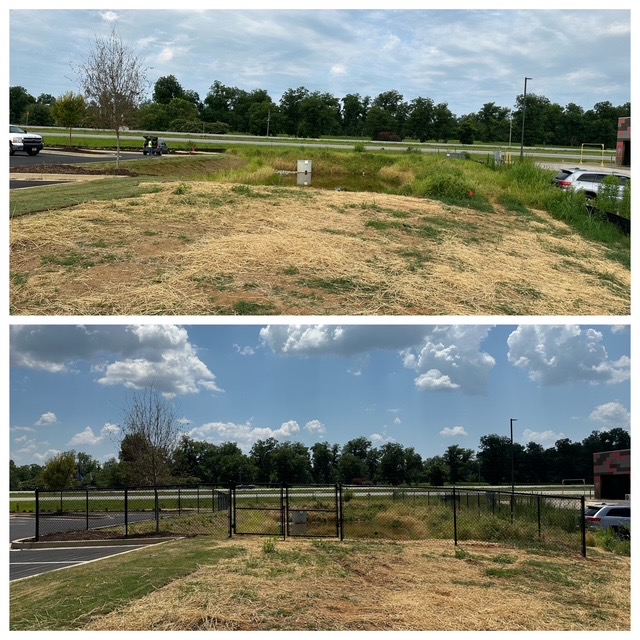 BlackRock commercial industrial fence project